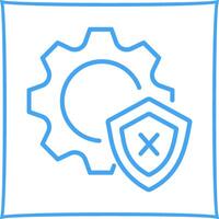 Unprotected Vector Icon