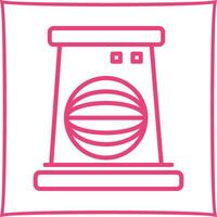 Fan Heater Vector Icon