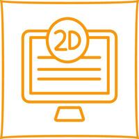 2D Quality Screen Vector Icon