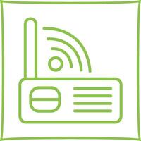 Modem Wifi Vector Icon