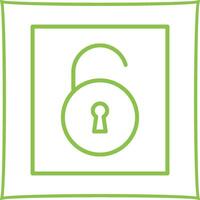 Open Lock I Vector Icon