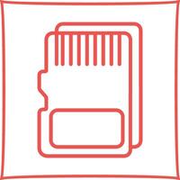SD Card Vector Icon