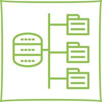 Data Structure Vector Icon