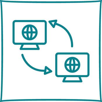 Synchronization Vector Icon