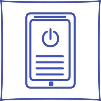 Shutdown Button Vector Icon