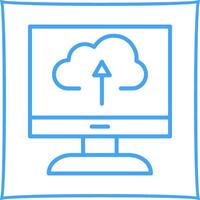 Cloud Backup Vector Icon