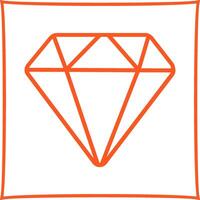 Diamond Vector Icon