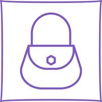 Ladies Bag Vector Icon