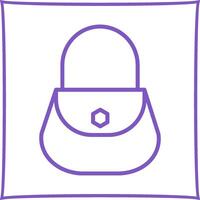 Ladies Bag Vector Icon