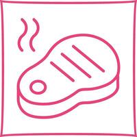 Steak Vector Icon