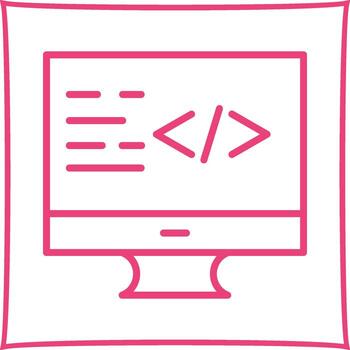 Coding Vector Icon