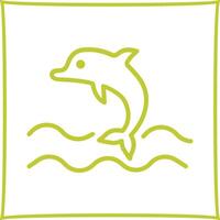 Dolphin Vector Icon