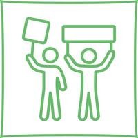 Protester Vector Icon