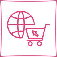 E commerce Online Store Vector Icon