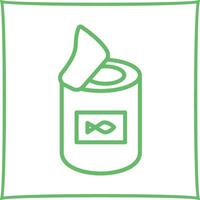 Canned Food Vector Icon