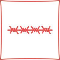 Pointed Wire Vector Icon