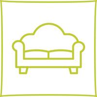 Double Sofa Vector Icon