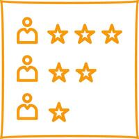 Rating Vector Icon