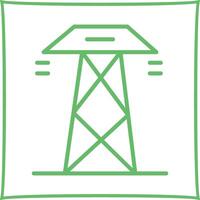 Power Line Vector Icon