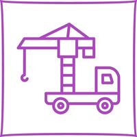 Lifter Crane Vector Icon