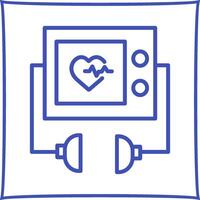 Defibrillator Vector Icon