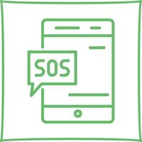 SOS Vector Icon