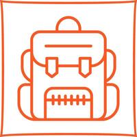 Backpack Vector Icon