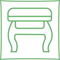 Stool Vector Icon