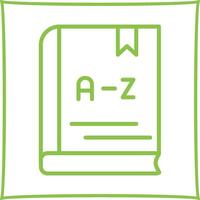 From A To Z Vector Icon