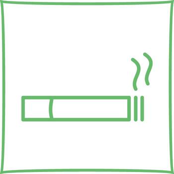 icono de vector de cigarrillo