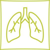 Lungs Vector Icon