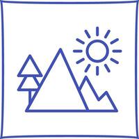 Mountain Vector Icon