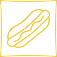 Hotdog Vector Icon