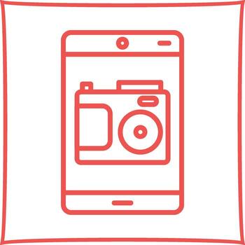 icono de vector de camara