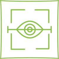 Eye Scan Vector Icon