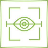 Eye Scan Vector Icon