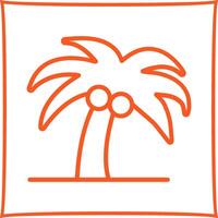 Coconut Tree Vector Icon