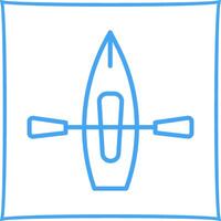 Kayak Vector Icon