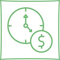 Time is Money Vector Icon