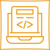 Coding Vector Icon