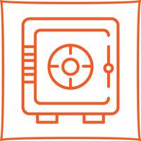 Safe Box Vector Icon