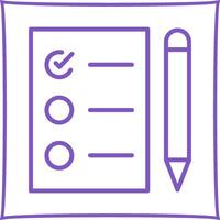 Task List Vector Icon