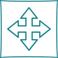 Move Arrow Vector Icon