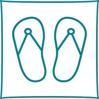 Slippers Vector Icon