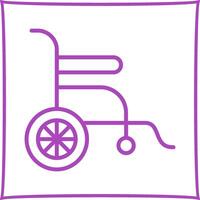 Wheelchair Vector Icon