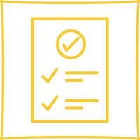Check Up List Vector Icon