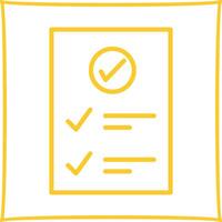 Check Up List Vector Icon