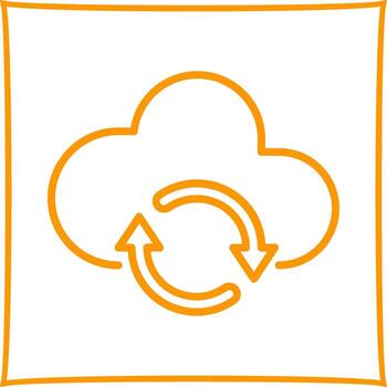 icono de vector de carga