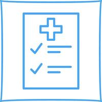 Medical Examination List Vector Icon