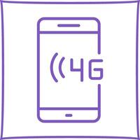 4G Vector Icon